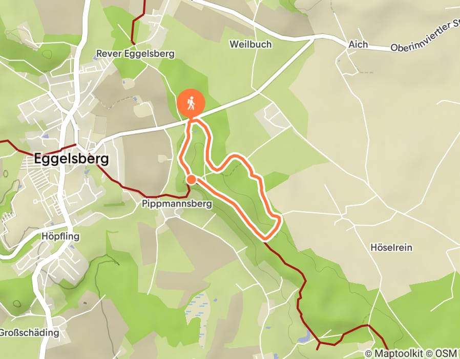 Karte der Tour