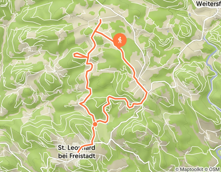 Karte der Tour