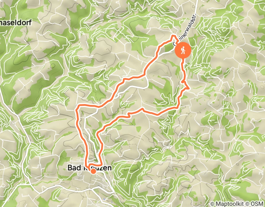 Karte der Tour
