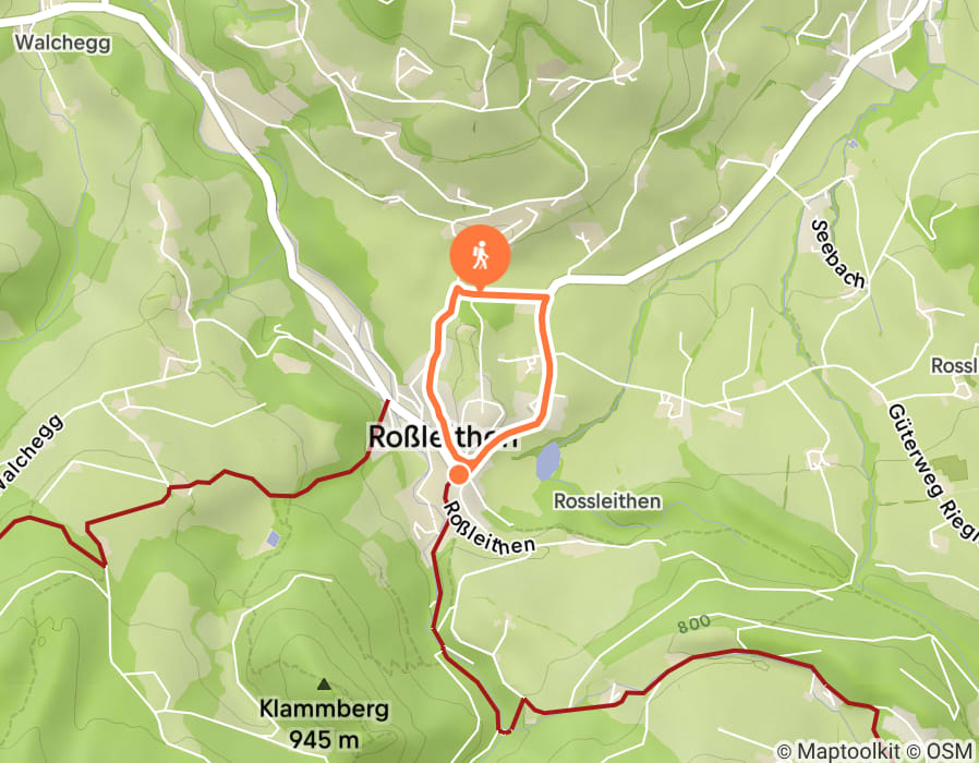 Karte der Tour