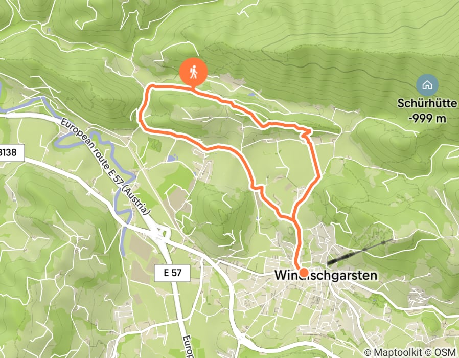 Karte der Tour