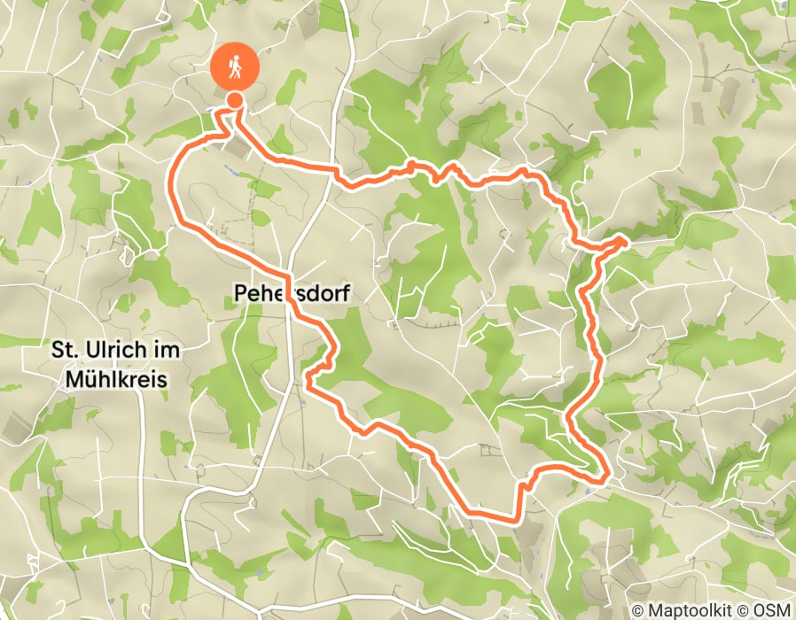 Karte der Tour
