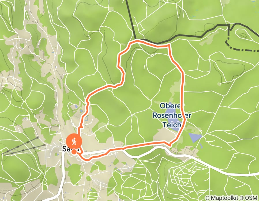Karte der Tour