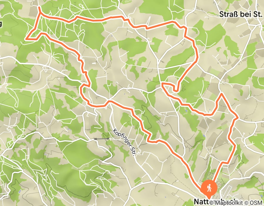 Karte der Tour