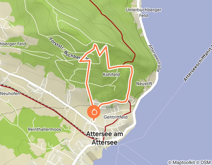 Karte der Tour