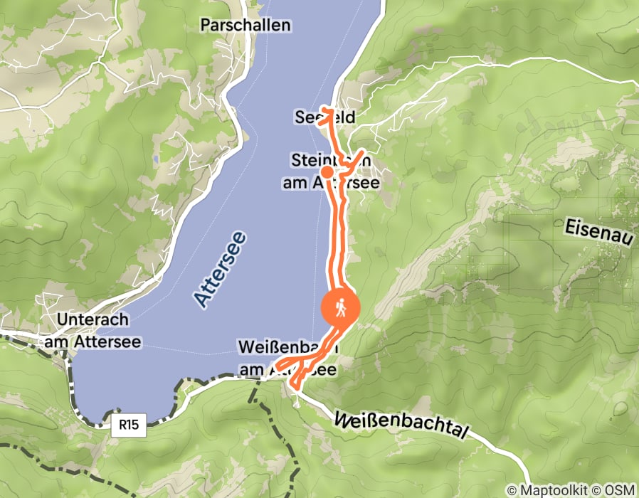 Karte der Tour