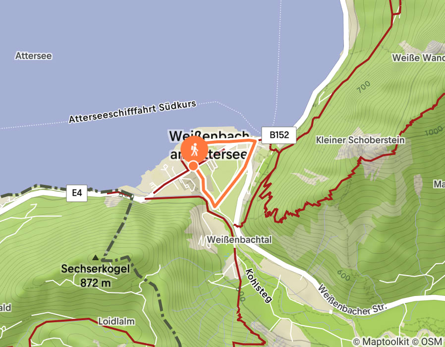Karte der Tour