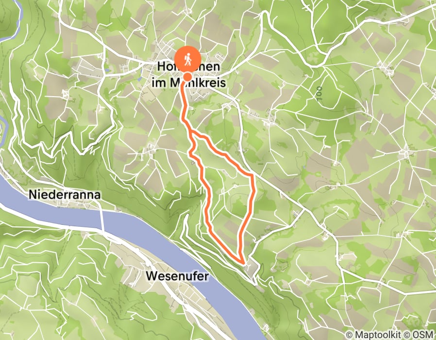 Karte der Tour