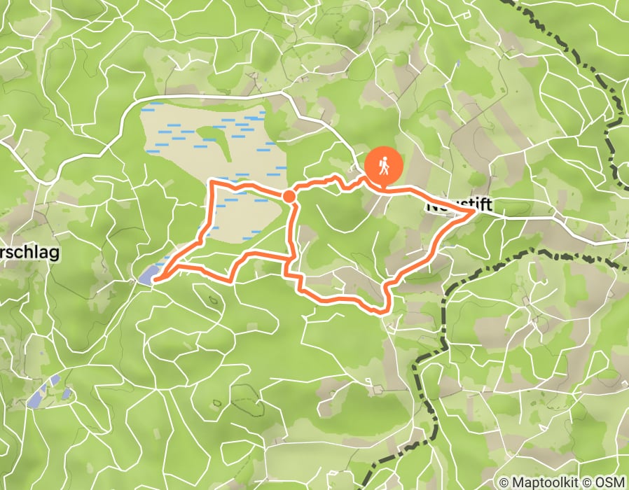 Karte der Tour
