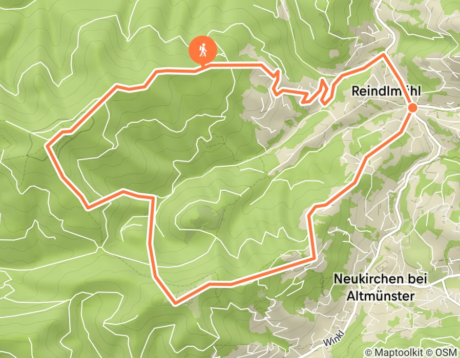 Karte der Tour