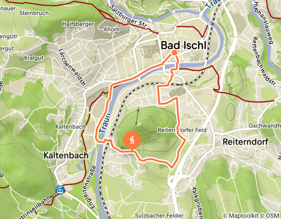 Karte der Tour