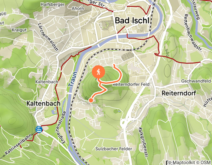 Karte der Tour