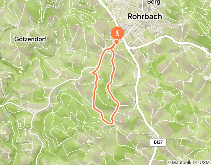 Karte der Tour