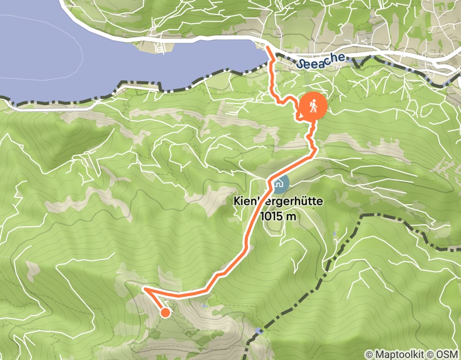 Karte der Tour