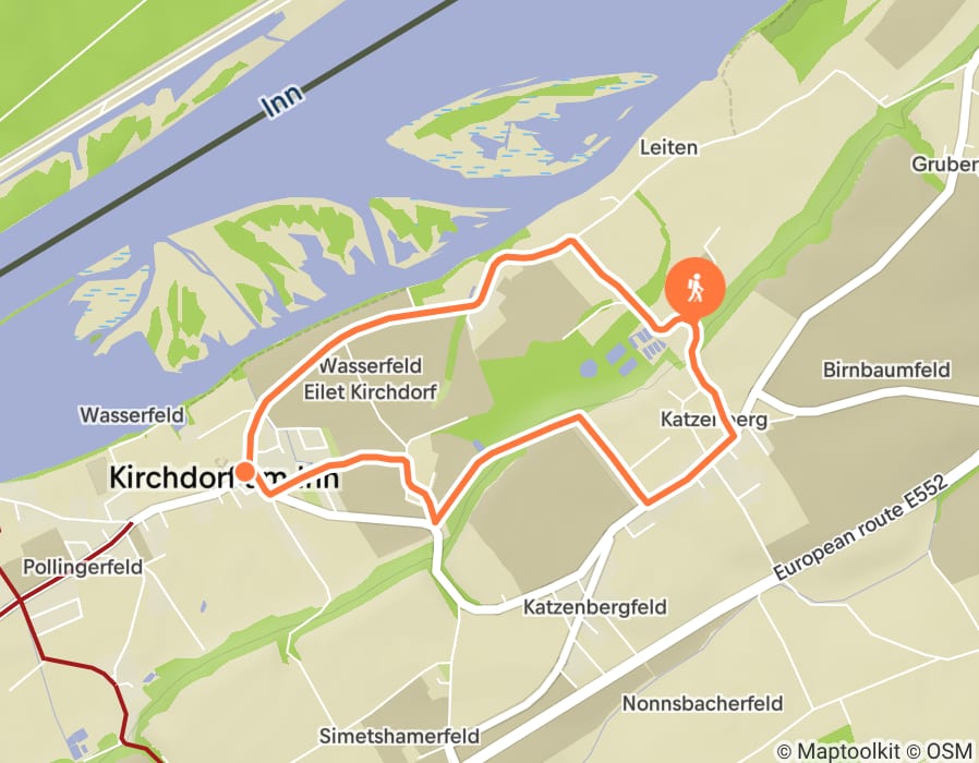 Karte der Tour