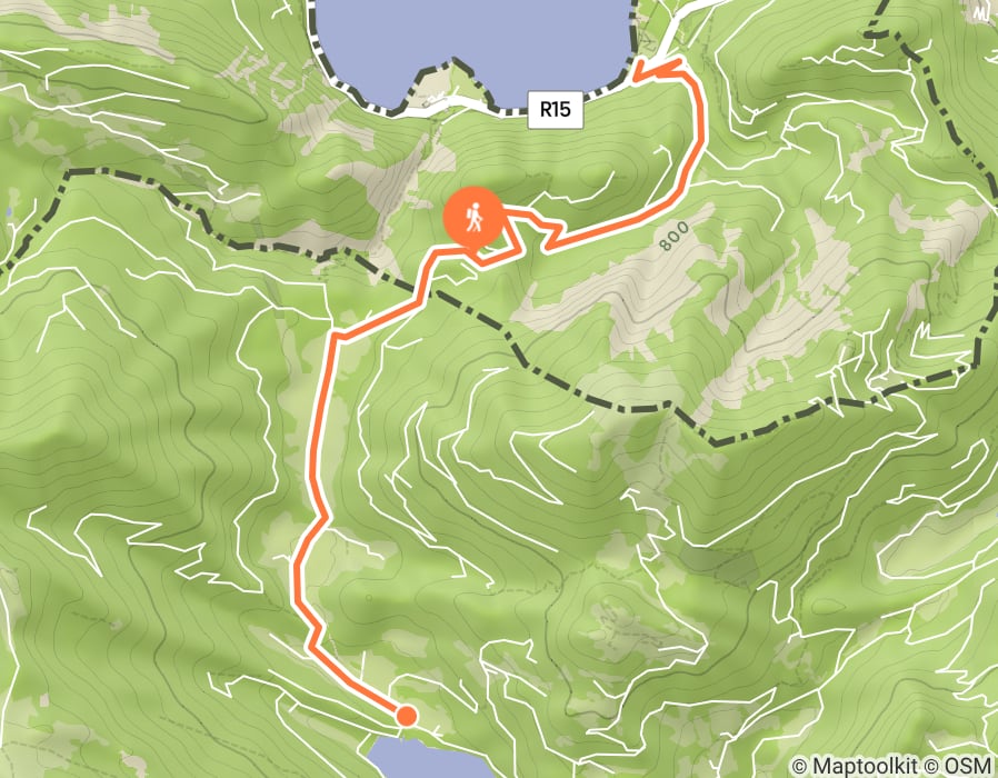 Karte der Tour