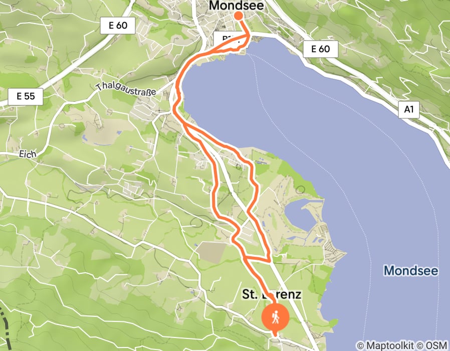 Karte der Tour