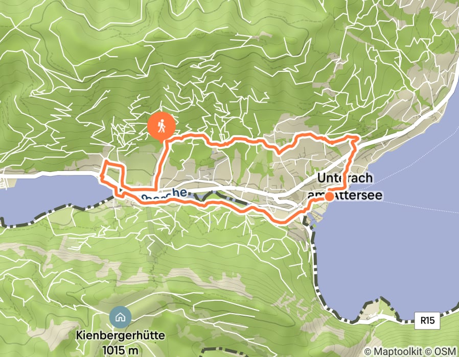 Karte der Tour