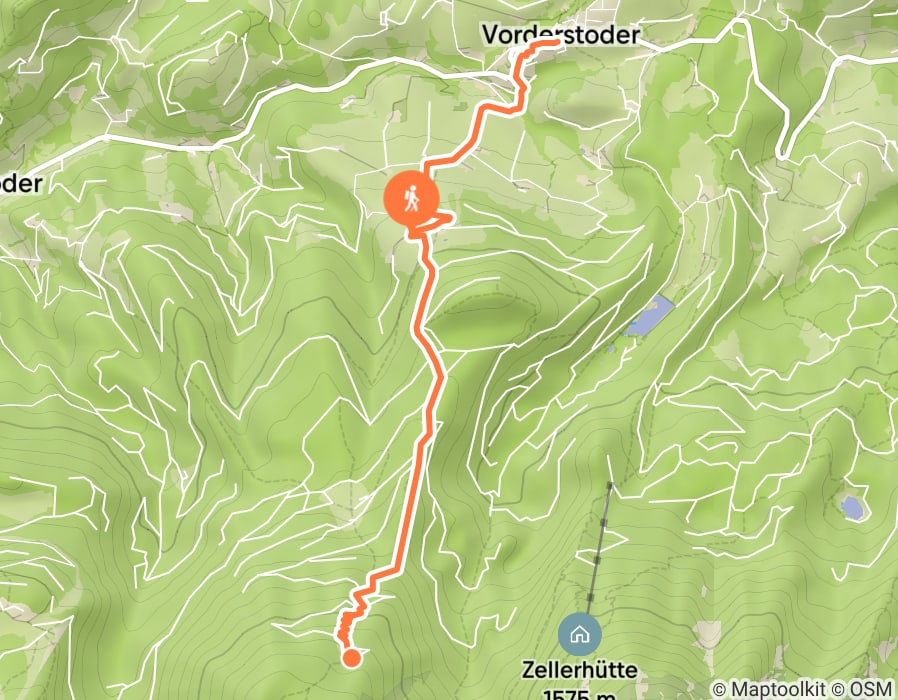 Karte der Tour