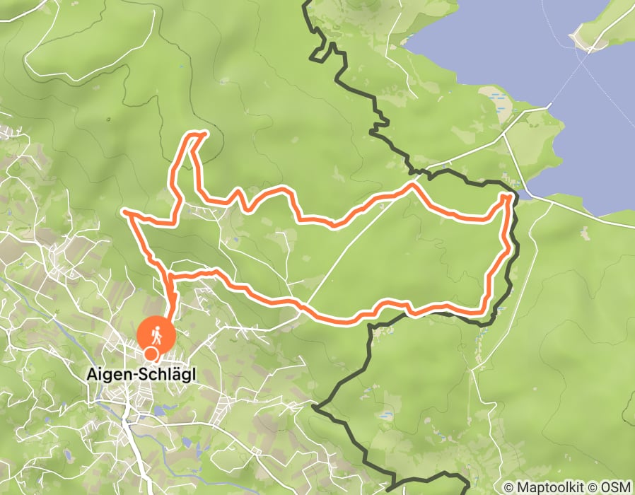 Karte der Tour