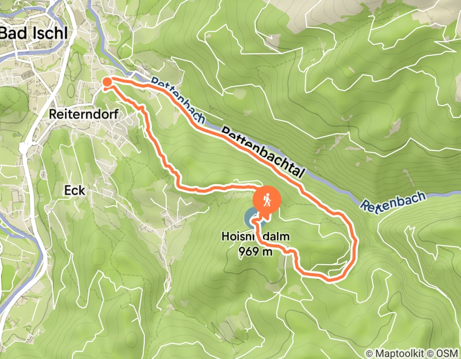 Karte der Tour