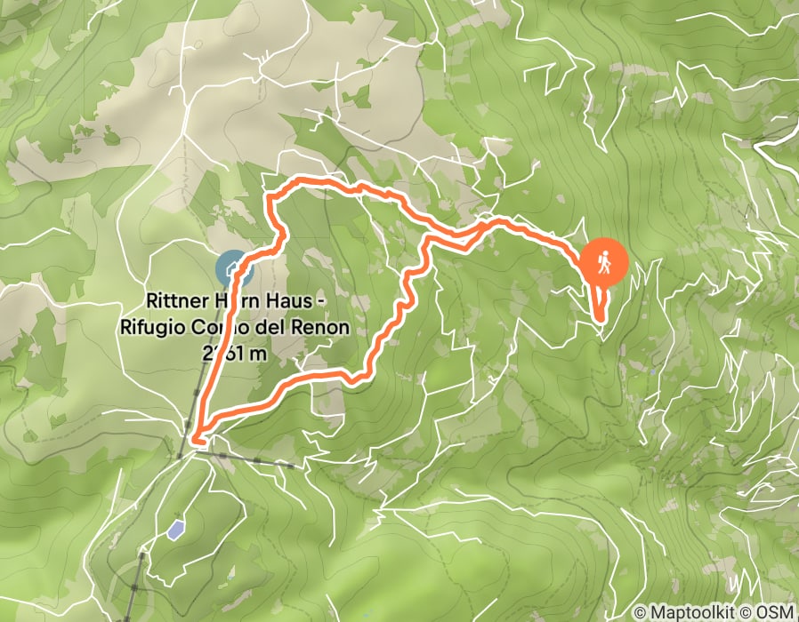 Karte der Tour