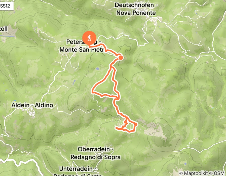 Karte der Tour