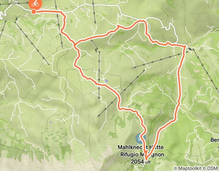 Karte der Tour
