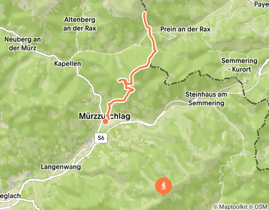 Karte der Tour