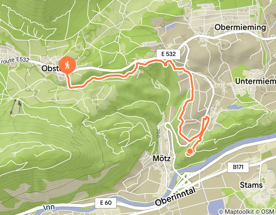 Karte der Tour