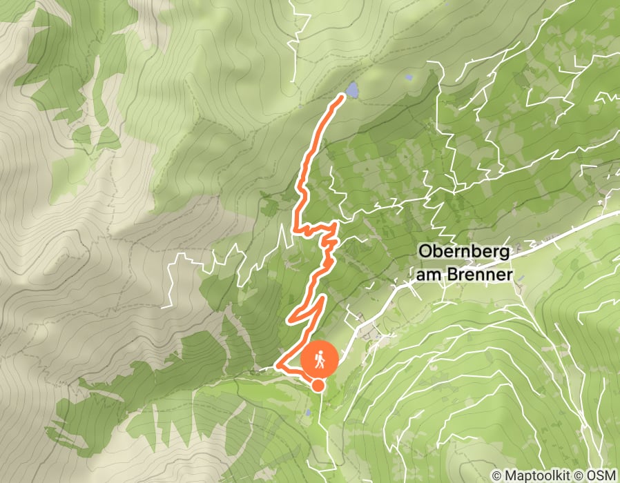 Karte der Tour