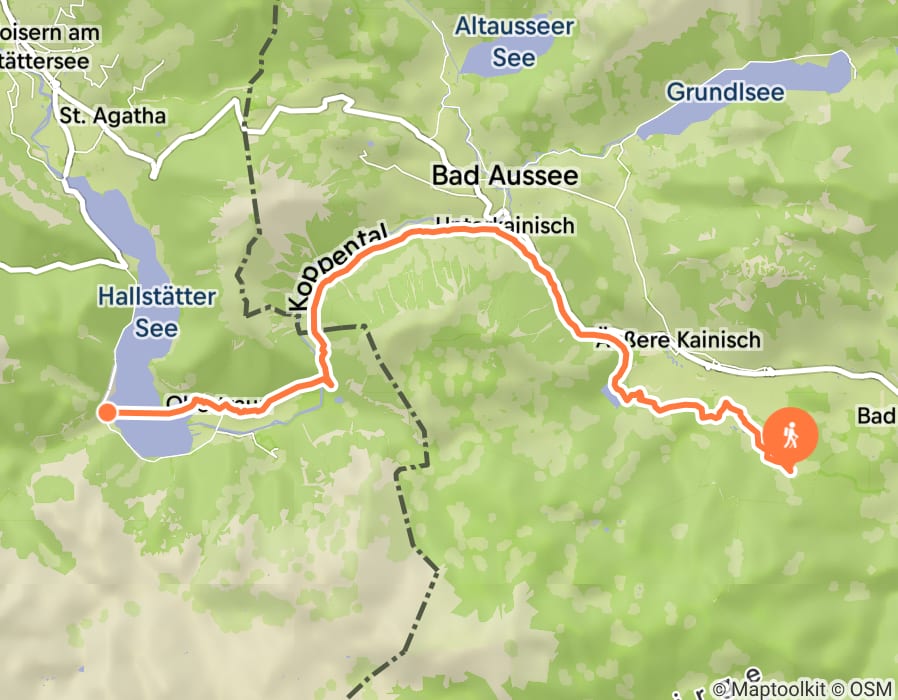 Karte der Tour