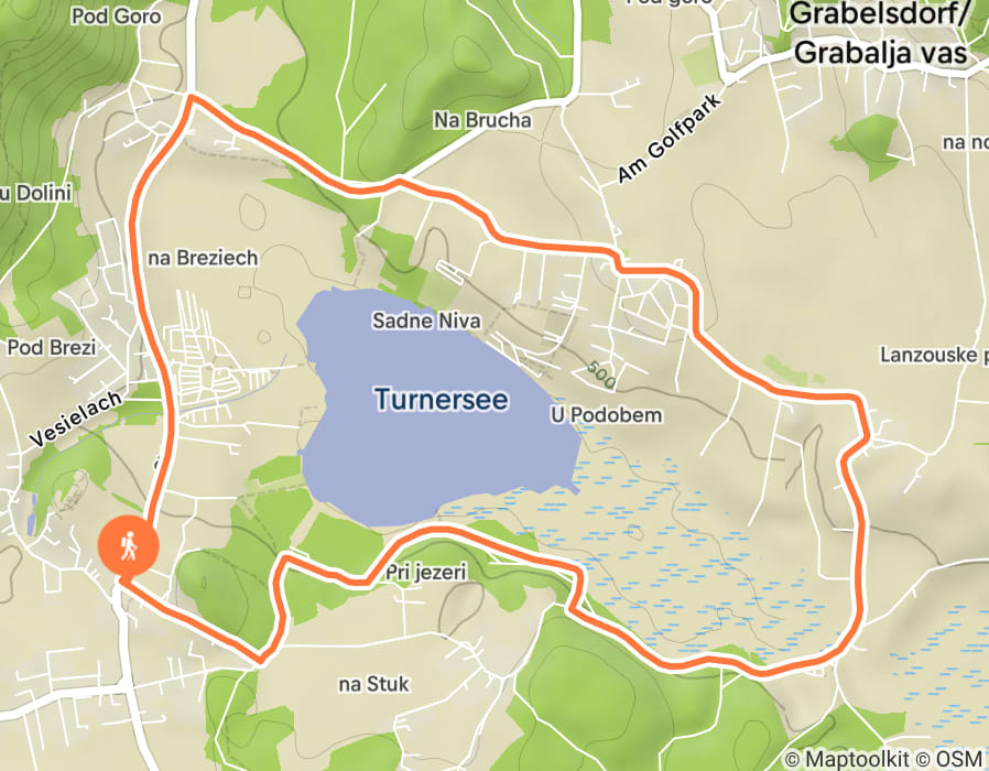 Karte der Tour