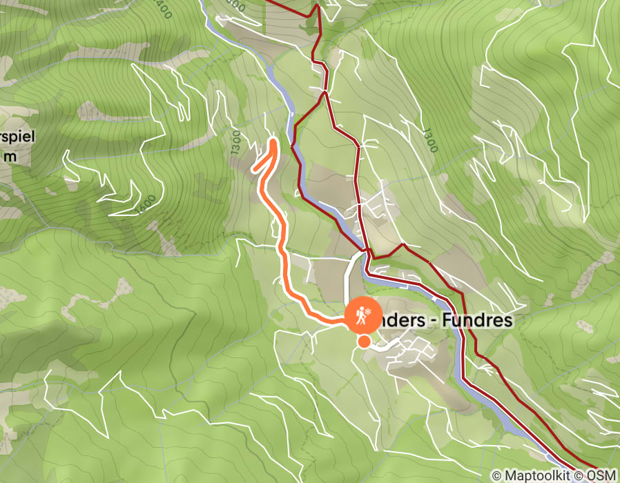 Karte der Tour