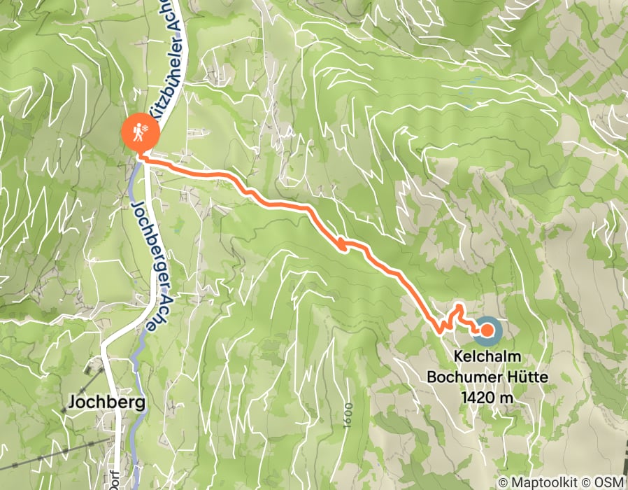 Karte der Tour