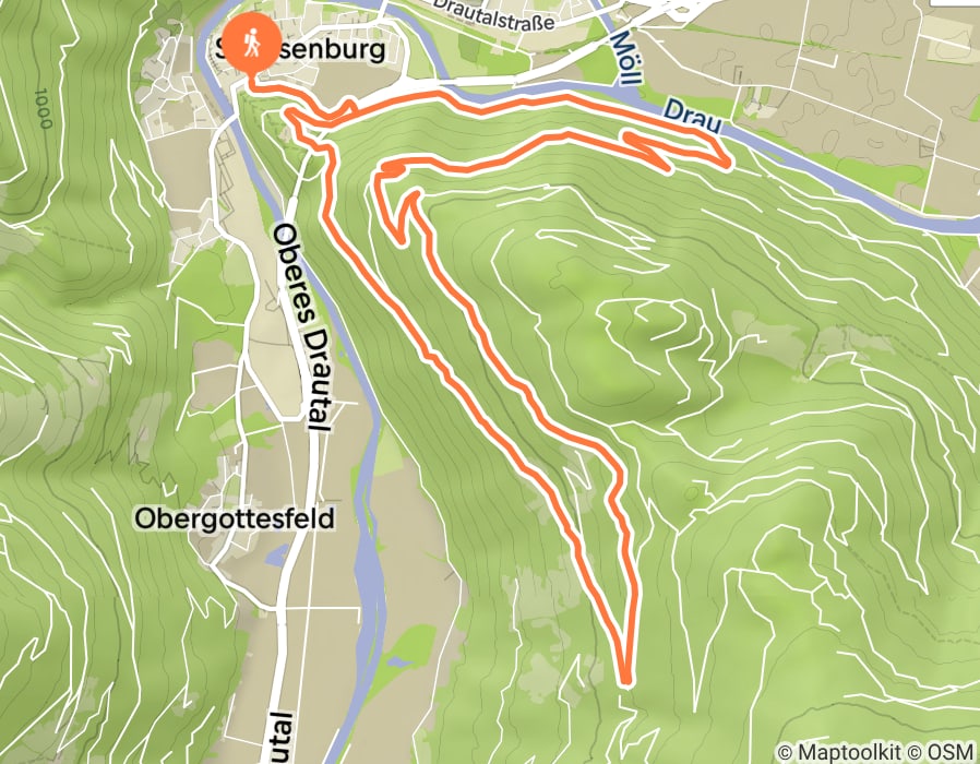 Karte der Tour