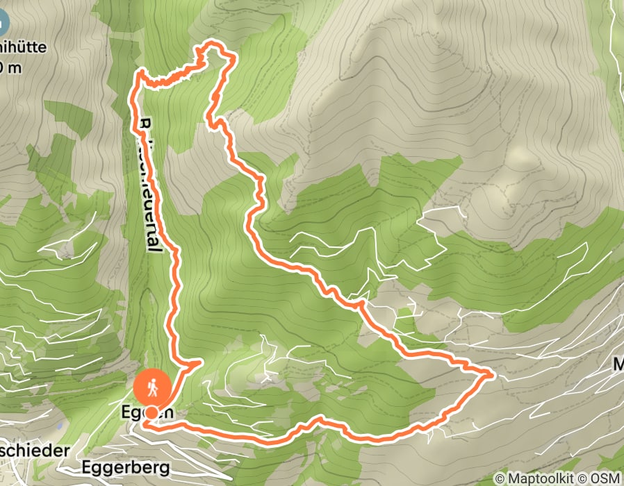 Karte der Tour