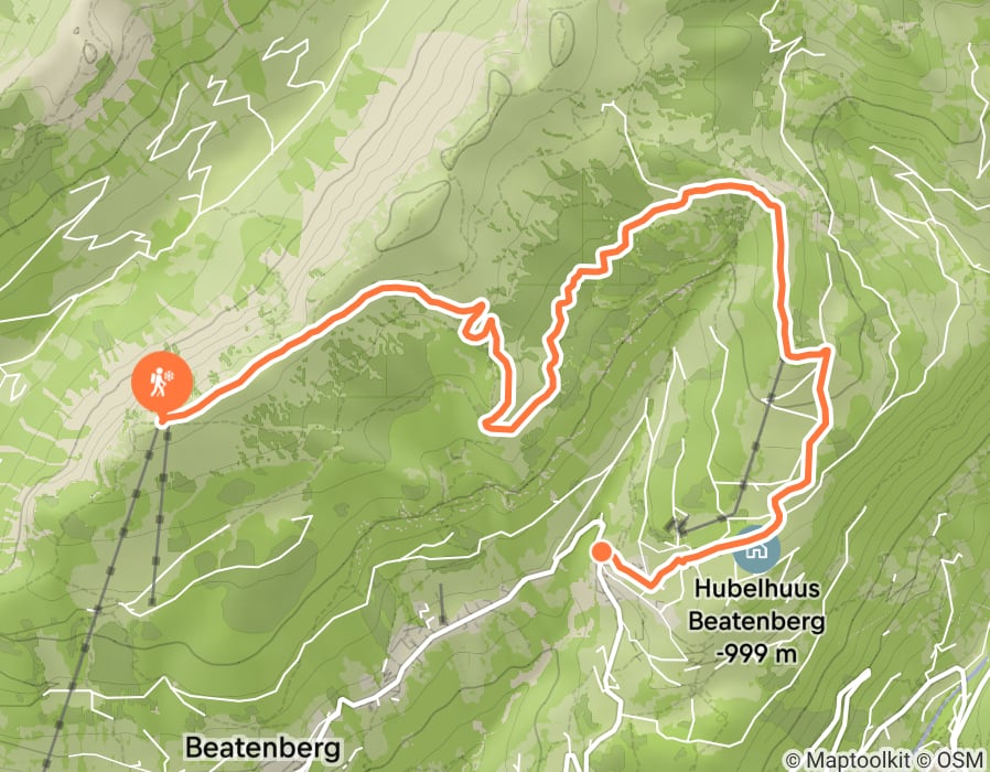 Karte der Tour