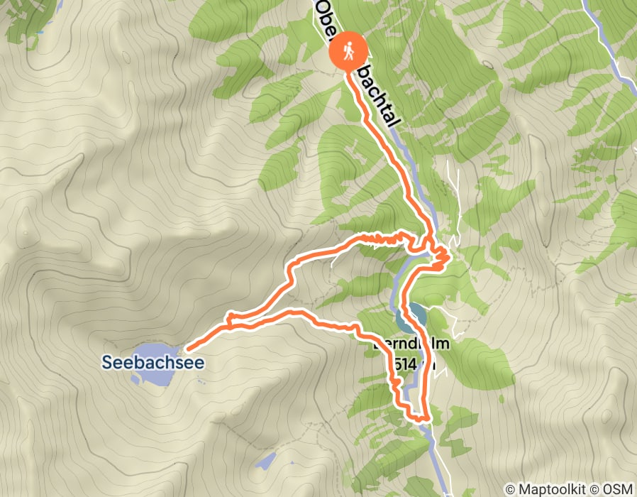 Karte der Tour