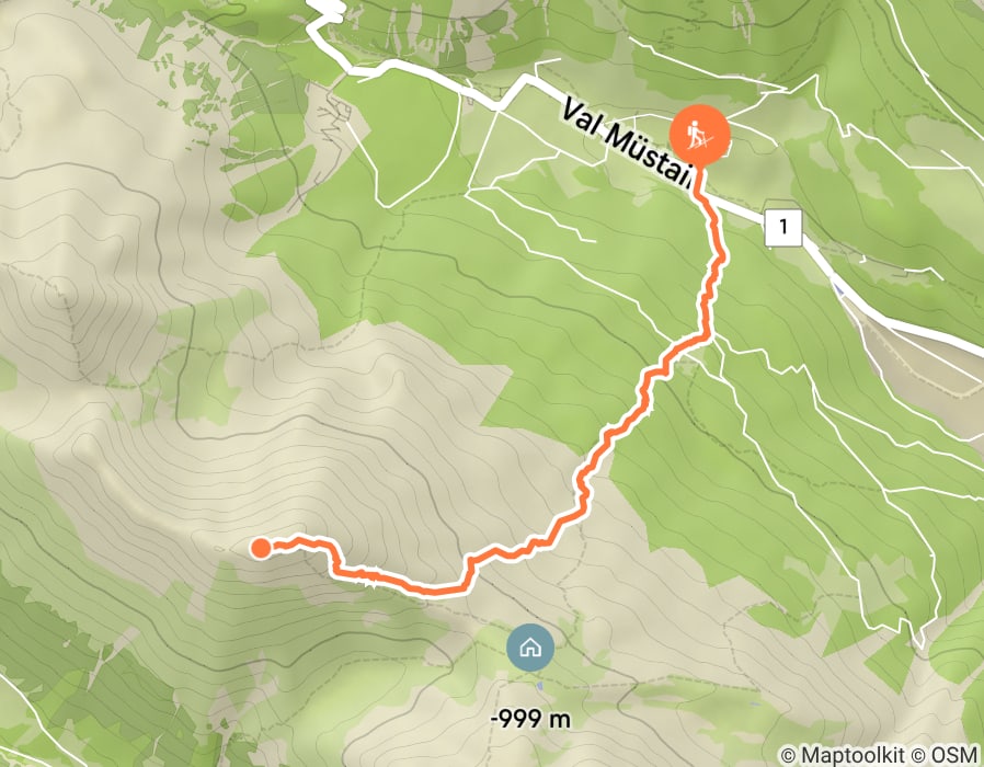 Karte der Tour
