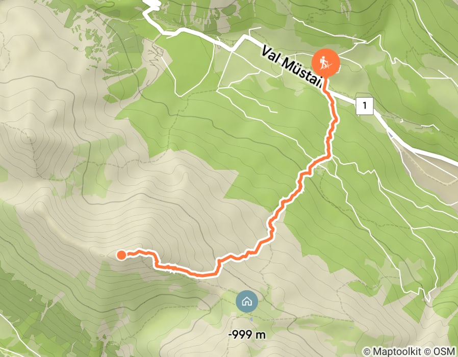 Karte der Tour