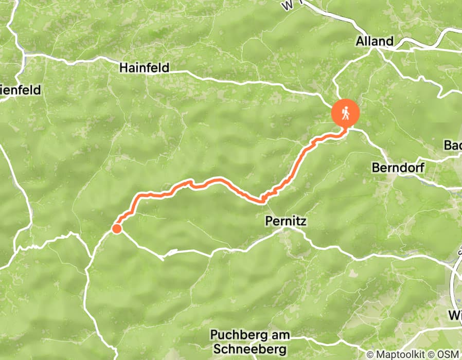 Karte der Tour