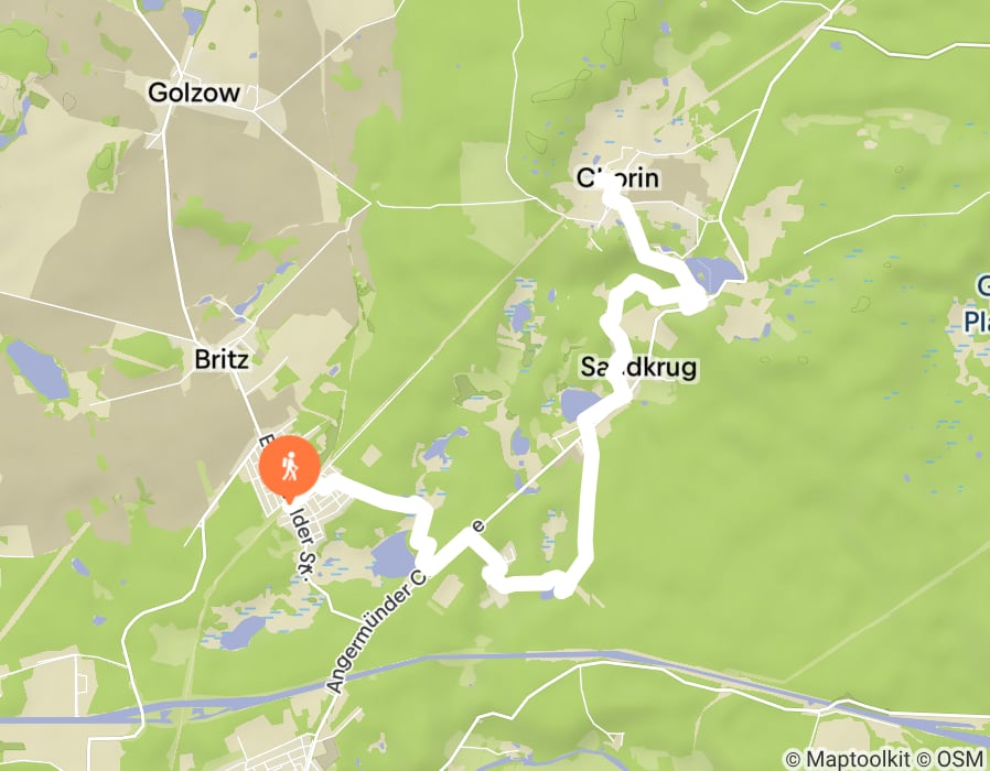 Karte der Tour
