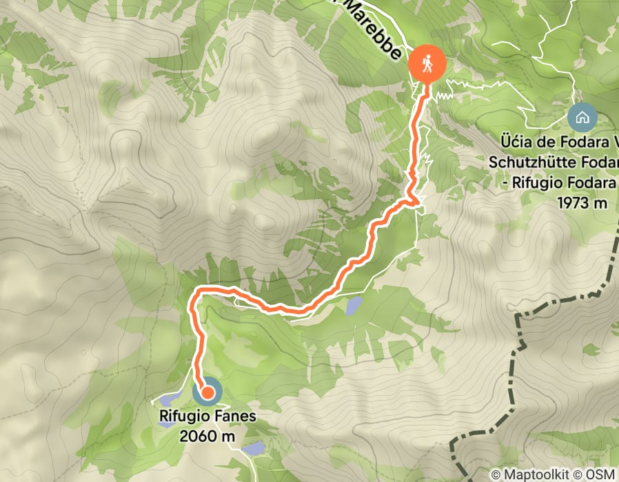 Karte der Tour