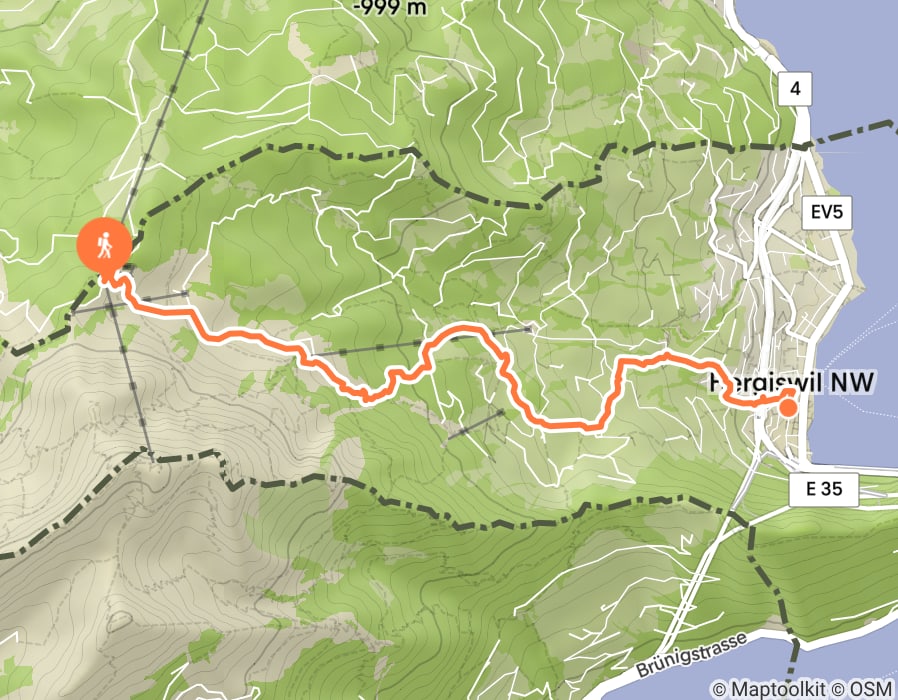 Karte der Tour