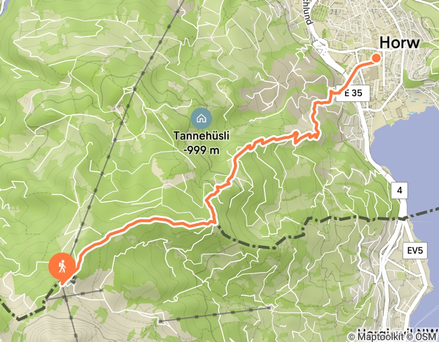 Karte der Tour