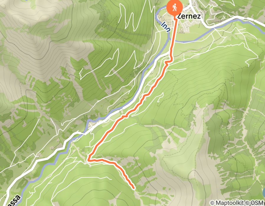 Karte der Tour