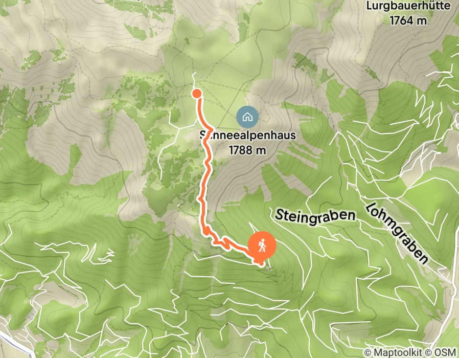 Karte der Tour