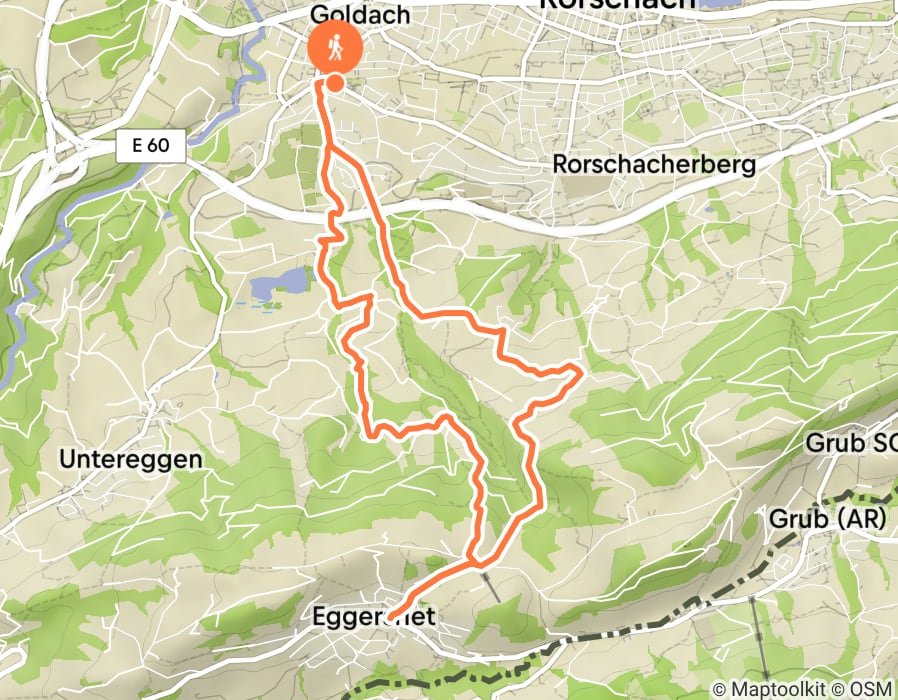 Karte der Tour
