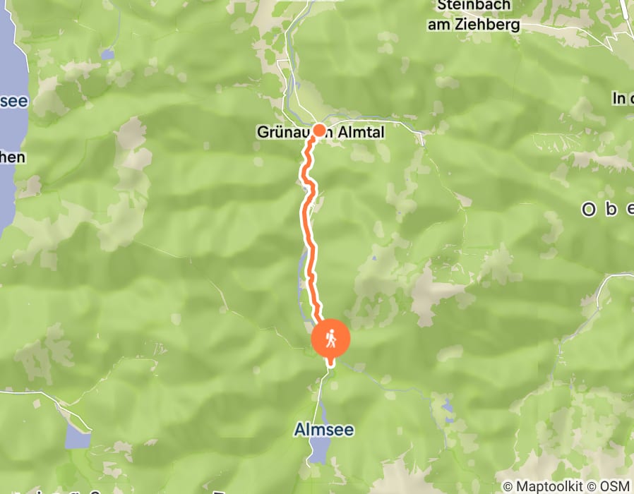 Karte der Tour